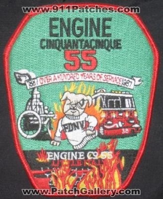 FDNY Fire Engine 55 (New York)
Thanks to derek141 for this picture.
Keywords: department company