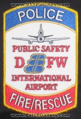 Dallas Fort Worth International Airport Fire Rescue Police Public Safety (Texas)
Thanks to derek141 for this picture.
Keywords: dfw department dps