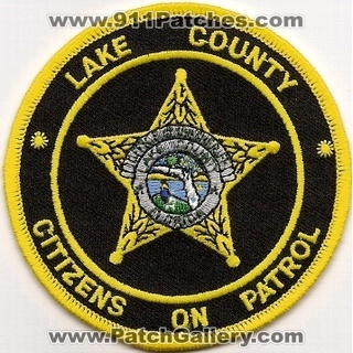 Lake County Sheriff Citizens on Patrol (Florida)
Thanks to Jamie for this scan.
