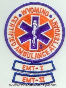 Wyoming Certified Ambulance Attendant EMT-I EMT-II (Wyoming)
Thanks to Emergency_Medic for this scan.
Keywords: ems 1 2 emergency medical technician