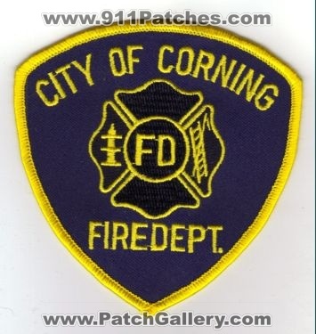 Corning Fire Dept (New York)
Thanks to diveresq5 for this scan.
Keywords: department fd city of