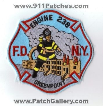 FDNY Fire Engine 238 (New York)
Thanks to diveresq5 for this scan.
Keywords: department