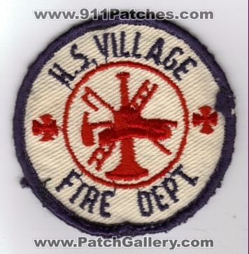 H. S. Village Fire Dept (New York)
Thanks to diveresq5 for this scan.
Keywords: department hs h.s.