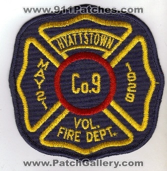 Hyattstown Vol Fire Dept Co 9 (Maryland)
Thanks to diveresq5 for this scan.
Keywords: volunteer department company