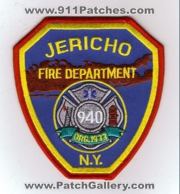 Jericho Fire Department (New York)
Thanks to diveresq5 for this scan.
Keywords: 940