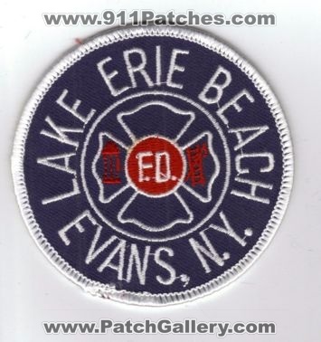 Lake Erie Beach FD (New York)
Thanks to diveresq5 for this scan.
Keywords: fire department evans