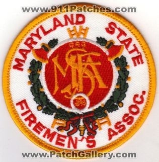 Maryland State Firemen's Assoc (Maryland)
Thanks to diveresq5 for this scan.
Keywords: firemens association