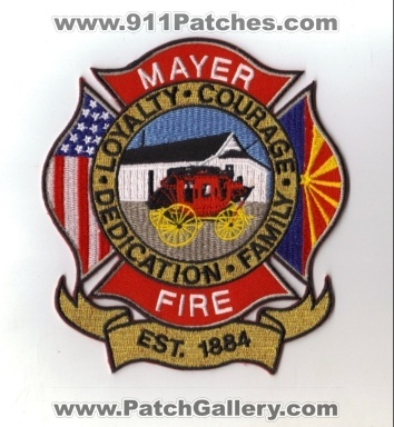 Mayer Fire (Arizona)
Thanks to diveresq5 for this scan.
