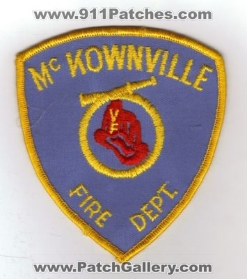 McKownville Fire Dept (New York)
Thanks to diveresq5 for this scan.
Keywords: department