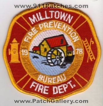 Milltown Fire Dept Prevention Bureau (New Jersey)
Thanks to diveresq5 for this scan.
Keywords: department