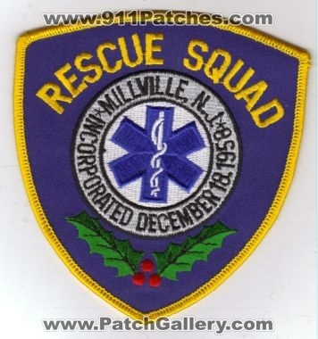 Millville Rescue Squad (New Jersey)
Thanks to diveresq5 for this scan.
