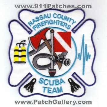 Nassau County Firefighters Scuba Team (New York)
Thanks to diveresq5 for this scan.
