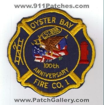 Oyster Bay Fire Co 1 100th Anniversary (New York)
Thanks to diveresq5 for this scan.
Keywords: company