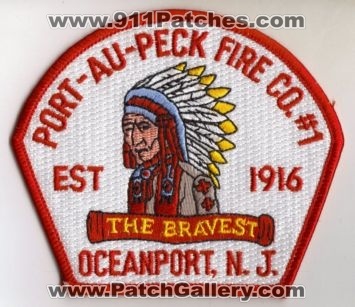 Port Au Peck Fire Co #1 (New Jersey)
Thanks to diveresq5 for this scan.
Keywords: company number oceanport