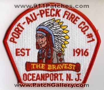 Port Au Peck Fire Co #1 (New Jersey)
Thanks to diveresq5 for this scan.
Keywords: company number oceanport