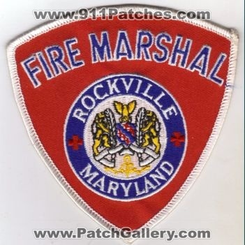 Rockville Fire Marshal (Maryland)
Thanks to diveresq5 for this scan.
