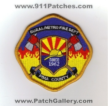 Rural Metro Fire Dept Pima County (Arizona)
Thanks to diveresq5 for this scan.
Keywords: department