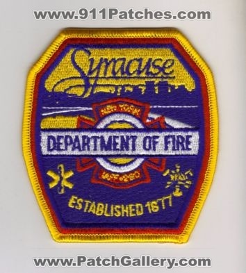 Syracuse Department of Fire (New York)
Thanks to diveresq5 for this scan.
