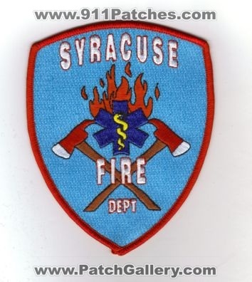 Syracuse Fire Dept (New York)
Thanks to diveresq5 for this scan.
Keywords: department