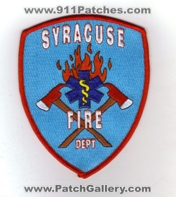 Syracuse Fire Dept (New York)
Thanks to diveresq5 for this scan.
Keywords: department