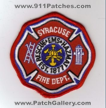 Syracuse Fire Dept (New York)
Thanks to diveresq5 for this scan.
Keywords: department rescue ems hazmat mat