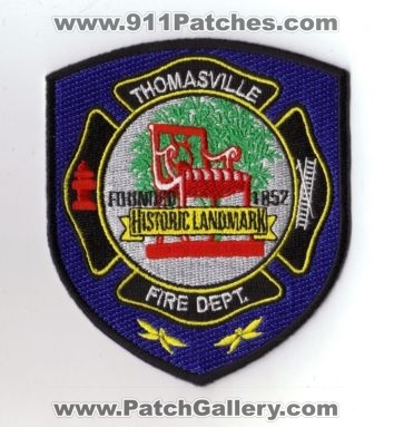 Thomasville Fire Dept (North Carolina)
Thanks to diveresq5 for this scan.
Keywords: department