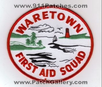 Waretown First Aid Squad (New Jersey)
Thanks to diveresq5 for this scan.
Keywords: ems