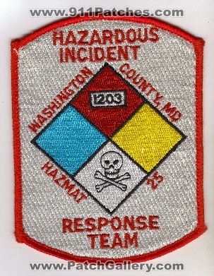 Washington County Hazardous Incident Response Team (Maryland)
Thanks to diveresq5 for this scan.
Keywords: hazmat materials 25