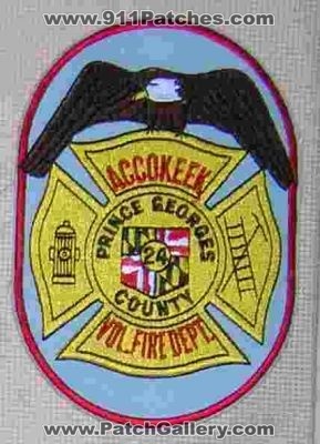 Accokeek Vol Fire Dept (Maryland)
Thanks to diveresq5 for this picture.
County: Price Georges
Keywords: volunteer department 24