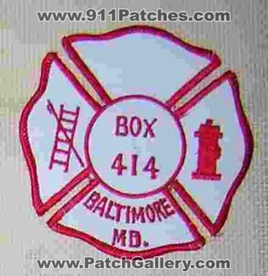 Baltimore Fire Box 414 (Maryland)
Thanks to diveresq5 for this picture.
