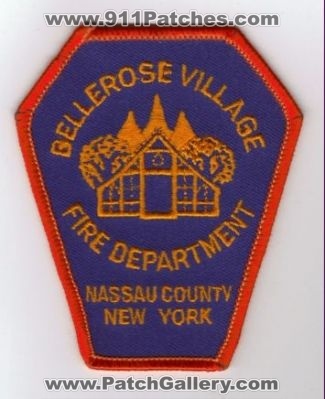 Bellerose Village Fire Department (New York)
Thanks to diveresq5 for this scan.
County: Nassau
