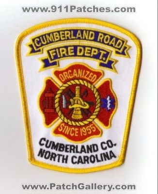 Cumberland Road Fire Dept (North Carolina)
Thanks to diveresq5 for this scan.
County: Cumberland
Keywords: department
