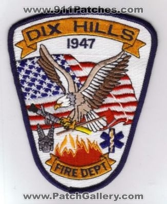Dix Hills Fire Dept (New York)
Thanks to diveresq5 for this scan.
Keywords: department
