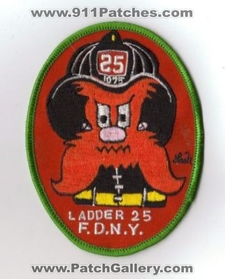 FDNY Fire Ladder 25 (New York)
Thanks to diveresq5 for this scan.
Keywords: department yosemite sam