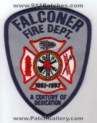 Falconer Fire Dept (New York)
Thanks to diveresq5 for this scan.
Keywords: department
