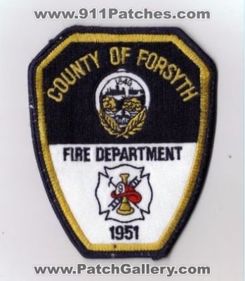Forsyth County Fire Department (North Carolina)
Thanks to diveresq5 for this scan.
Keywords: of