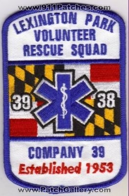 Lexington Park Volunteer Rescue Squad Company 39 (Maryland)
Thanks to diveresq5 for this picture.
Keywords: ems 38