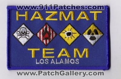 Los Alamos Fire Hazmat Team (New Mexico)
Thanks to diveresq5 for this scan.
Keywords: mat