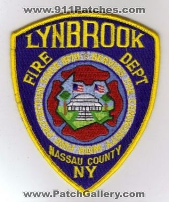 Lynbrook Fire Dept (New York)
Thanks to diveresq5 for this scan.
County: Nassau
Keywords: department