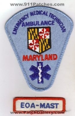 Maryland Emergency Medical Technician Ambulance EOA MAST
Thanks to diveresq5 for this scan.
Keywords: ems emt