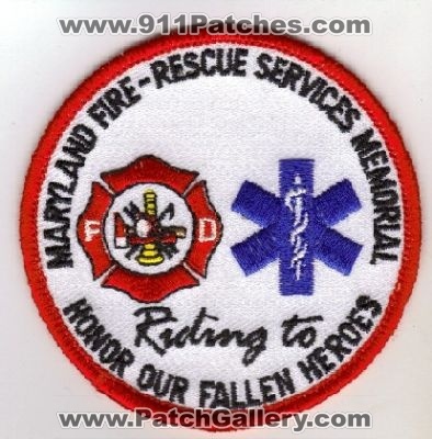 Maryland Fire Rescue Services Memorial
Thanks to diveresq5 for this scan.
