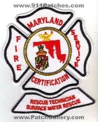 Maryland Fire Service Certification Rescue Technician Surface Water Rescue
Thanks to diveresq5 for this scan.
