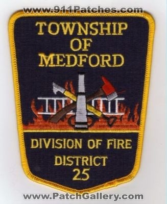 Medford Township Division of Fire District 25 (New Jersey)
Thanks to diveresq5 for this scan.
