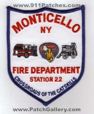Monticello Fire Department Station 22 (New York)
Thanks to diveresq5 for this scan.
