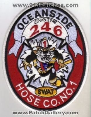 Oceanside Fire Hose Co No 1 Engine 246 (New York)
Thanks to diveresq5 for this scan.
Keywords: company number swat