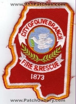 Olive Branch Fire & Rescue (Mississippi)
Thanks to diveresq5 for this scan.
Keywords: city of and
