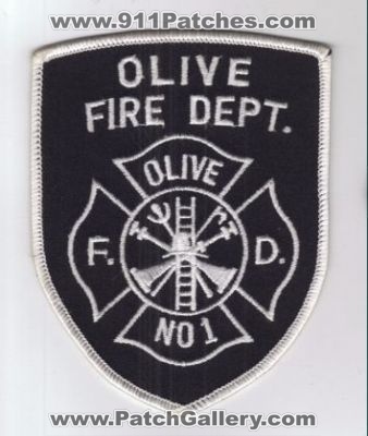 Olive Fire Dept No 1 (New York)
Thanks to diveresq5 for this scan.
Keywords: department number f.d. fd