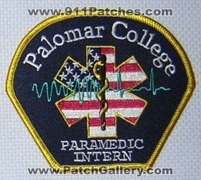 Palomar College Paramedic Intern (California)
Thanks to diveresq5 for this picture.
Keywords: ems
