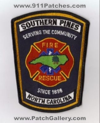 Southern Pines Fire Rescue (North Carolina)
Thanks to diveresq5 for this scan.
