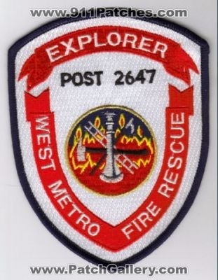 West Metro Fire Rescue Explorer Post 2647 (Minnesota)
Thanks to diveresq5 for this scan.
